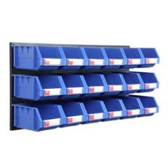 AUTORODEC - Set de 18 cajas organizadoras 15x24x12.4cm p/pared