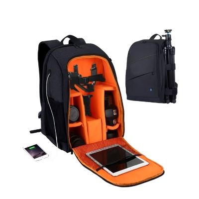 Mochila para Cámara Fotográfica Redlemon Maletín Impermeable con