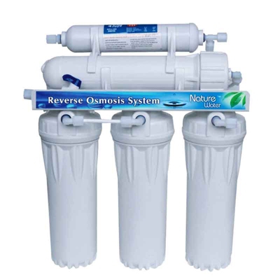 Naturewater Equipo ósmosis inversa (RO) 5-Etapas SIN bomba