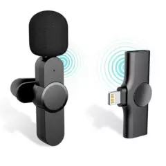 XUNDD - Microfono Inalambrico Lavalier Para Iphone Grabador Plug Play