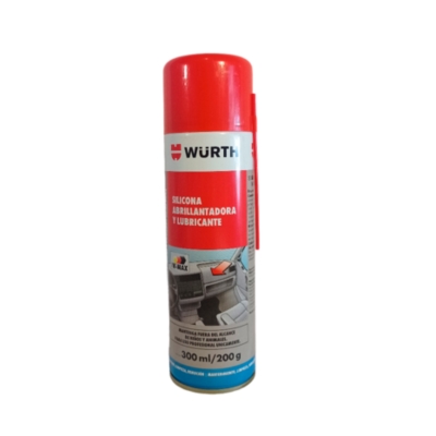 Silicona Spray Abrillantadora Y Lubricante Wurth 300 Ml