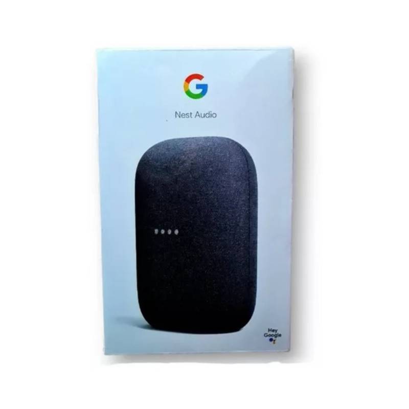 ALTAVOZ INTELIGENTE - GOOGLE NEST AUDIO , NEGRO