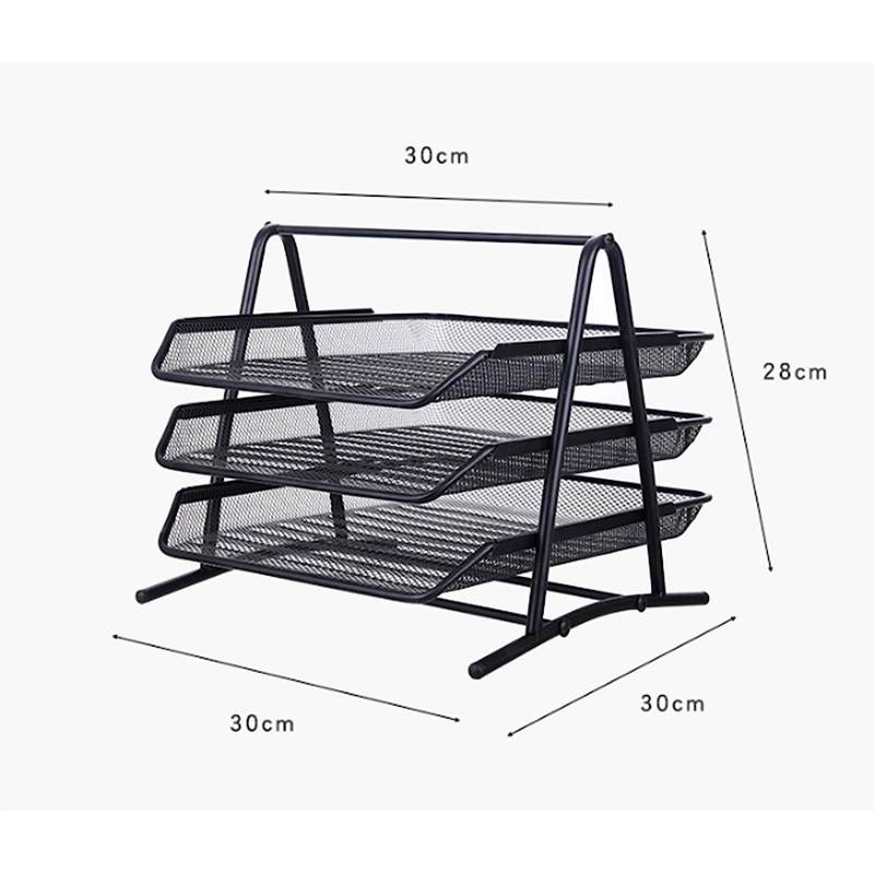 Organizador Papel Escritorio Archivador Bandeja 3 Niveles