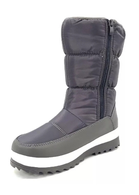 Botas Chiporro Mujer Botines Invierno T rmico Botas Largas Gris 39