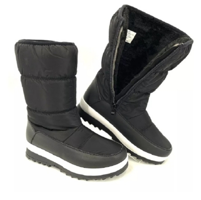 Botas Chiporro Mujer Botines Invierno T rmico Botas Largas Negro