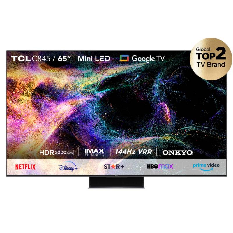 TCL - QLED 65" TCL 65C845 Miniled 4K HDR Smart TV Google TV
