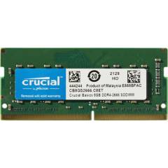 CRUCIAL - Memoria Ram DDR4 8GB 2666MHz Crucial CB8GS2666 SO-DIMM CL19 12V