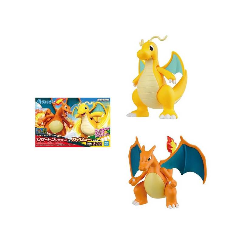 Pokémon Model Kit Charizard & Dragonite