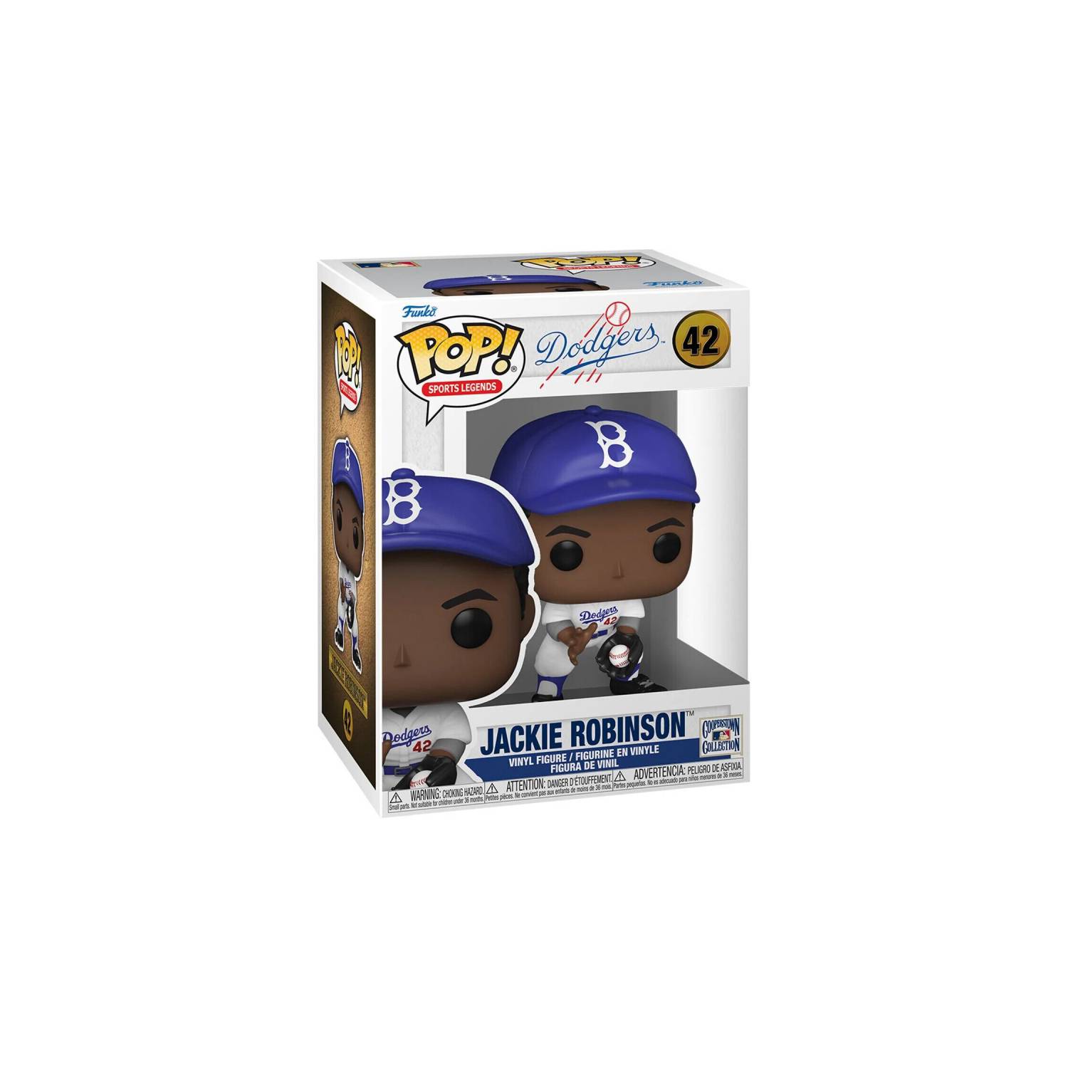 Jackie Robinson Brooklyn Dodgers MLB Cooperstown Collection Funko