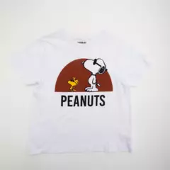 SNOOPY - Polera Mc Mujer Peanuts Snoopy