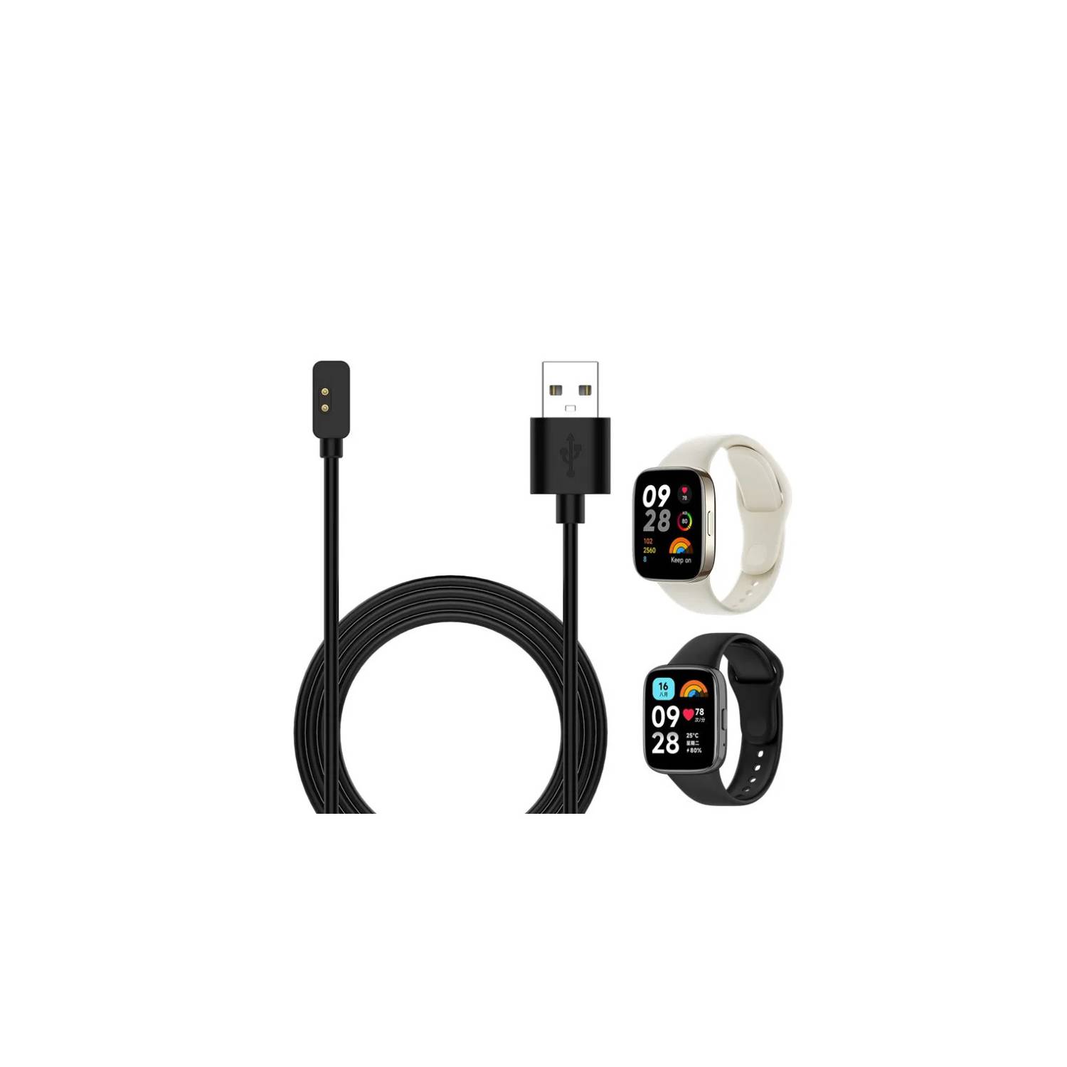 GENERICO Cable Cargador para Xiaomi Mi band 8 / Redmi Watch 2 / 3 / 4 /  Lite