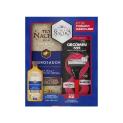 TIO NACHO - Pack Tío Nacho Shampoo Engrosador+Máquina Groomen 500