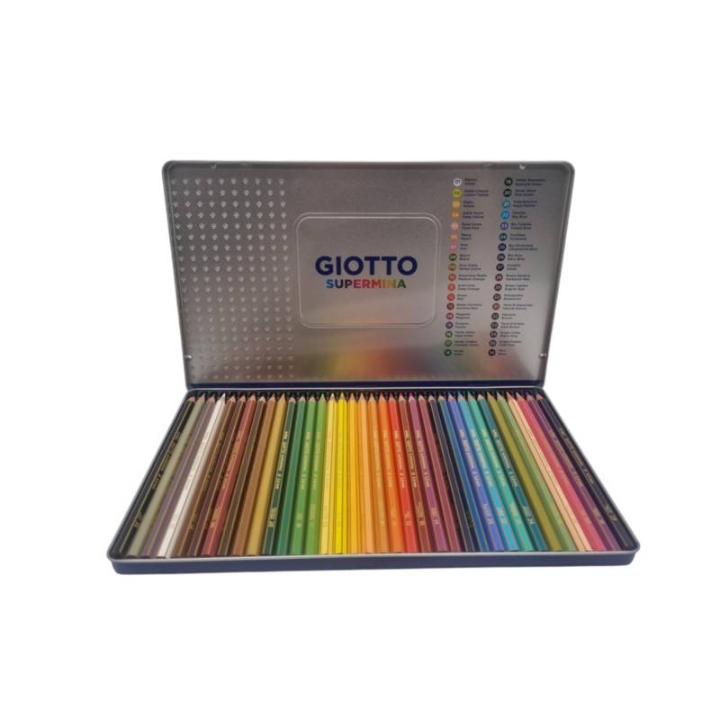 GIOTTO Giotto Supermina 36 Colores Estuche metalico