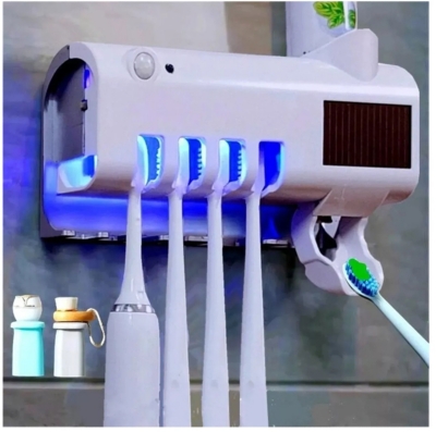 Esterilizador Cepillo Dental Organizador Dispensador