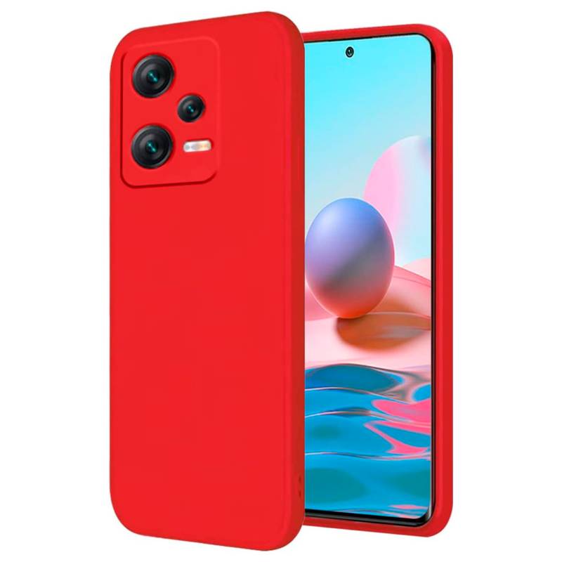 JOICO Carcasa Para Xiaomi Redmi Note 12 5G Goma Rojo