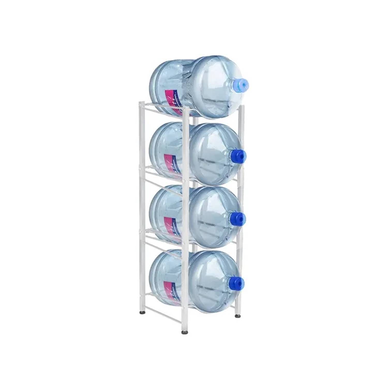 Rack Estante Organizador 10 Con Bidones Agua 20 Lts