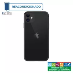 APPLE - iPhone 11 De 64gb Negro Sin Face - Id