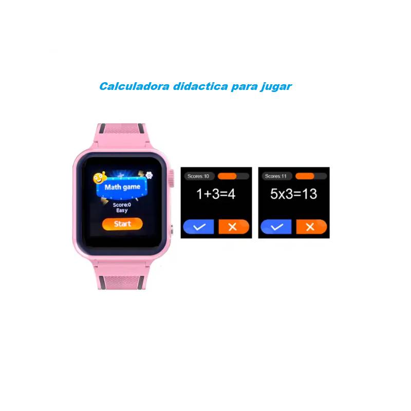 Reloj Infantil - Reloj Didáctico con Correa de Silicona