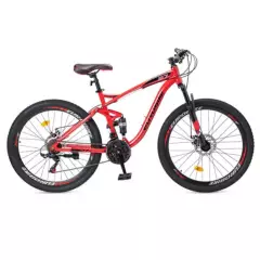 GENERICO - Bicicleta Hermes Rojo Mountain Bike