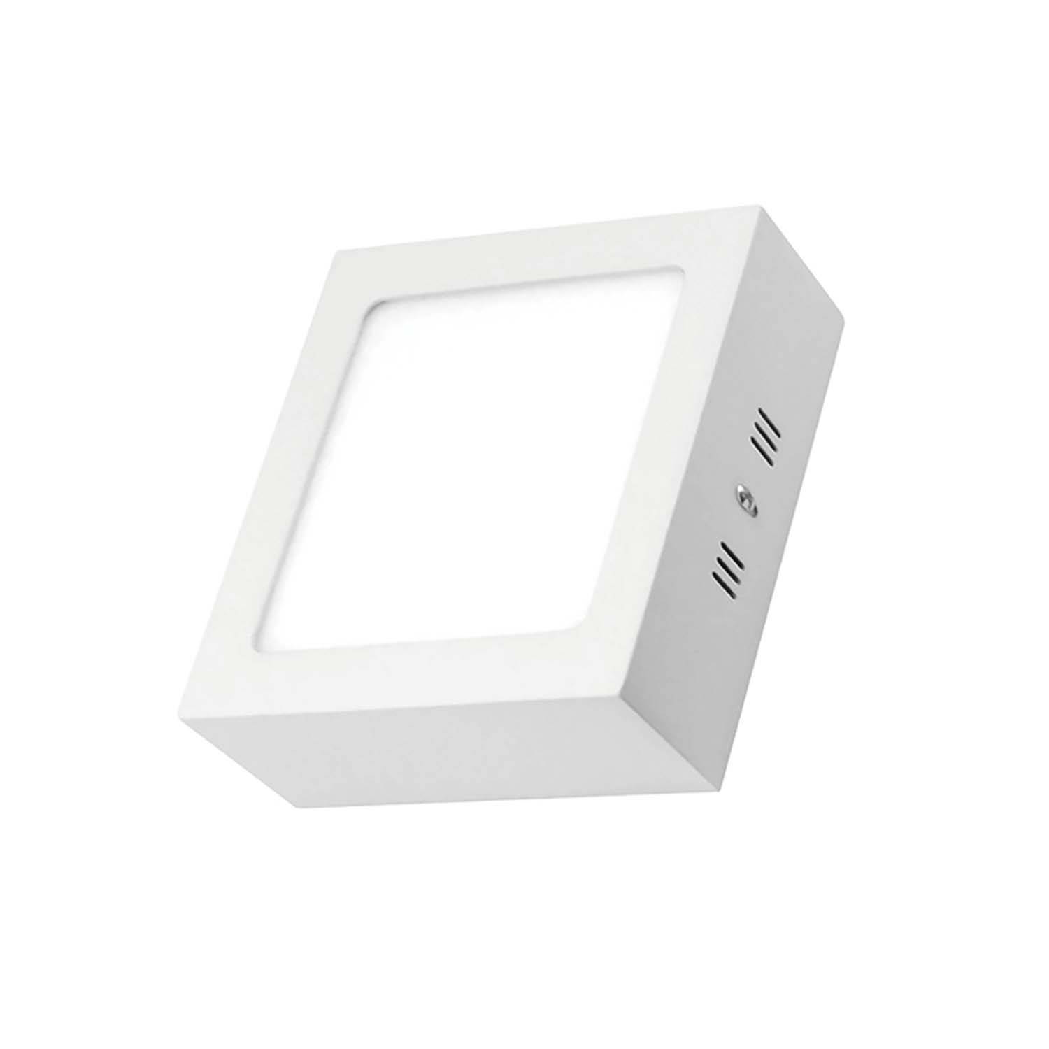 Panel Led 24W Cuadrado Sobrepuesto Luz Fria