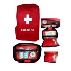 VARIOS - Botiquín Kit de Emergencia Primeros Auxilios FIRST AID KIT