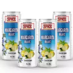 SPICE COSMO - Spice Margarita Blue en lata pack de 4 unidades