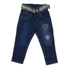 GENERICO - Jeans Pantalones De Mezclilla Para Niños 2 años Escudo 16