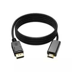 TECMASTER - Cable DisplayPort DP a HDMI 4K Ultra HD 1.8m Reforzado