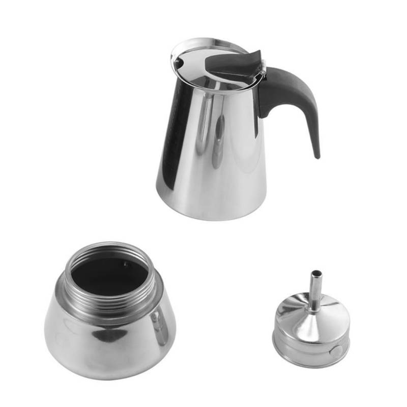 GENERICO Cafetera Italiana Acero Inoxidable 6 Tazas Cocina Tetera