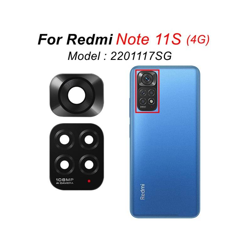 Lente para Xiaomi Redmi Note 11S 5G negro