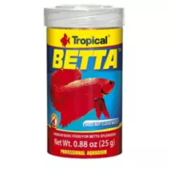 GENERICO - Tropical Betta 100ml Alimento Para Bettas Y Peces Tropicales