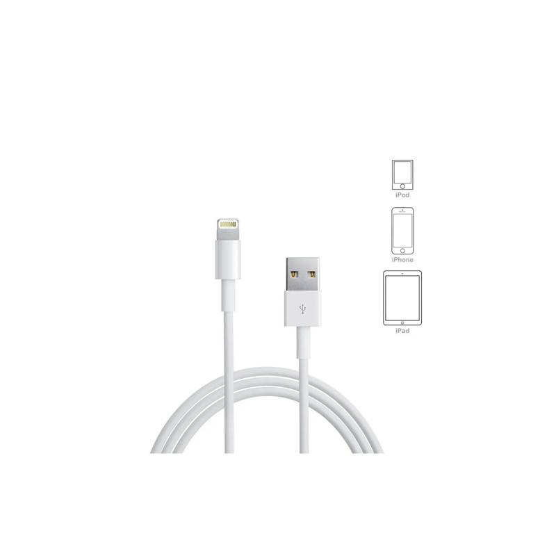 APPLE Cable Lightning Original Apple para Iphone Ipad Ipod Mac 2MT