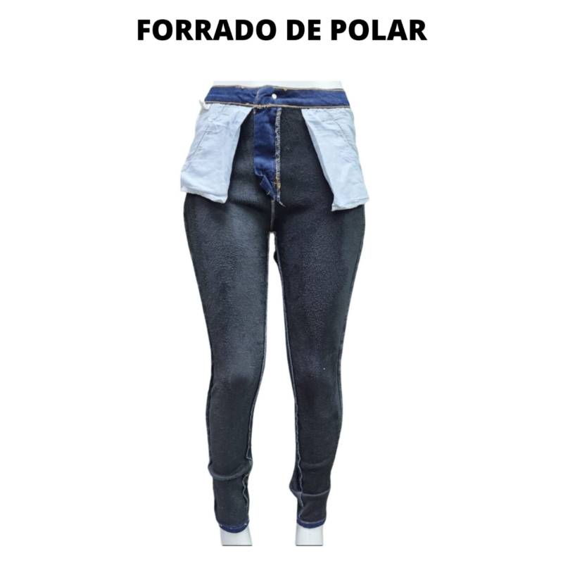 GENERICO Pantalon Leggins Elasticado Tipo Jeans Mujer