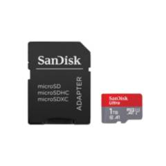 SANDISK - Tarjeta Micro SD SanDisk 1TB Ultra con adaptador