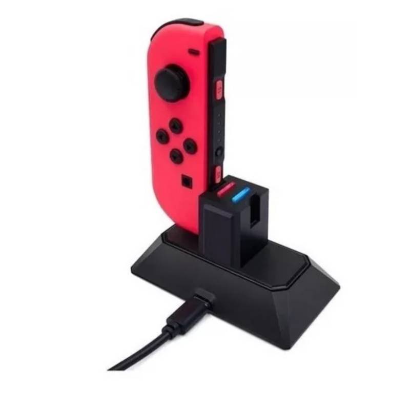 GENERICO Cargador Nintendo Switch Soporte De Carga 2 En 1