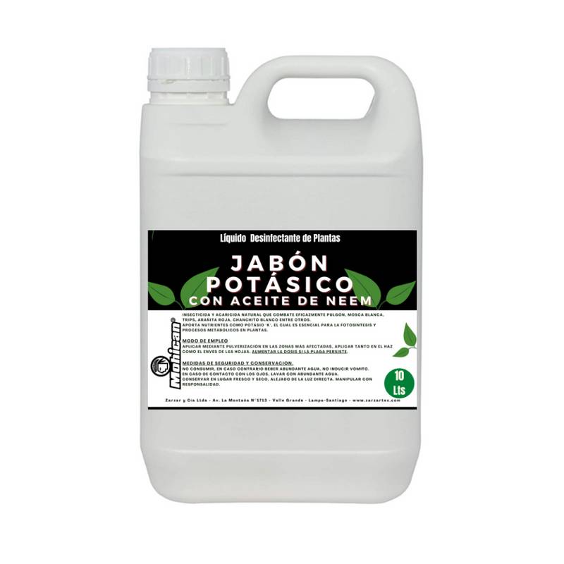 Combo Aceite De Neem 150ml +jabon Potasico 500gr Insecticida