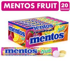 MENTOS - Mentos Sabor Frutas Caramelos Masticables caja 20unidades