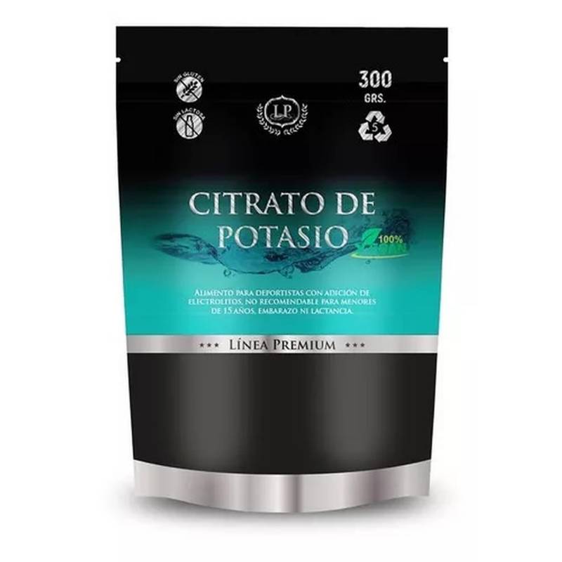 Citrato De Potasio Puro En Polvo 300g Linea Premium Zeo Sport Linio Chile 0029