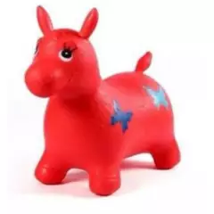 GENERAC - Caballito Pony Saltarín Juguete Para Niños rojo