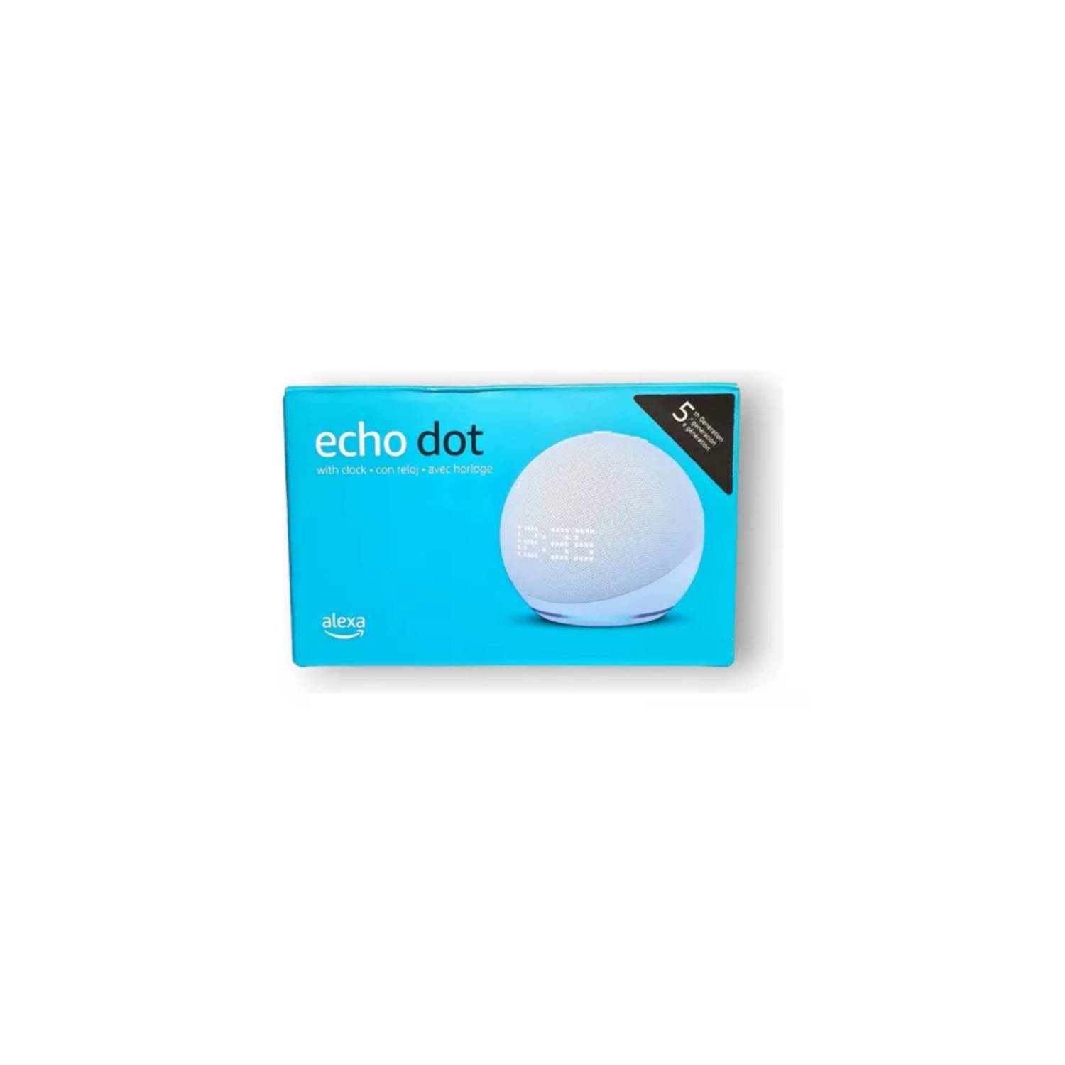 Echo Dot Echo Dot 4th Gen with clock con asistente virtual