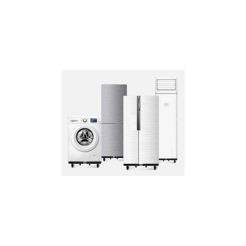 GENERICO Soporte Para Lavadora Y Refrigerador Ajustable 56x56 Cm