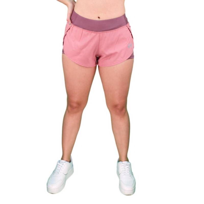 GYM OUTFIT Short Deportivos Fitness Mujer Calzas Integradas