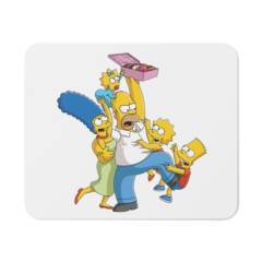 GENERICO - Mouse Pad - Los Simpsons 4 - 17 X 21 CM
