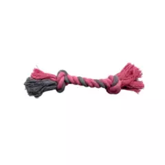GENERICO - Juguete de Cuerda Mordedor para perros 28cm- rosa