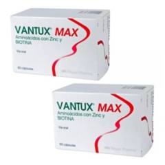 VANTUX - Pack 2 Vantux Max (Tratamiento para la Caída del pelo) x120 Cáps.