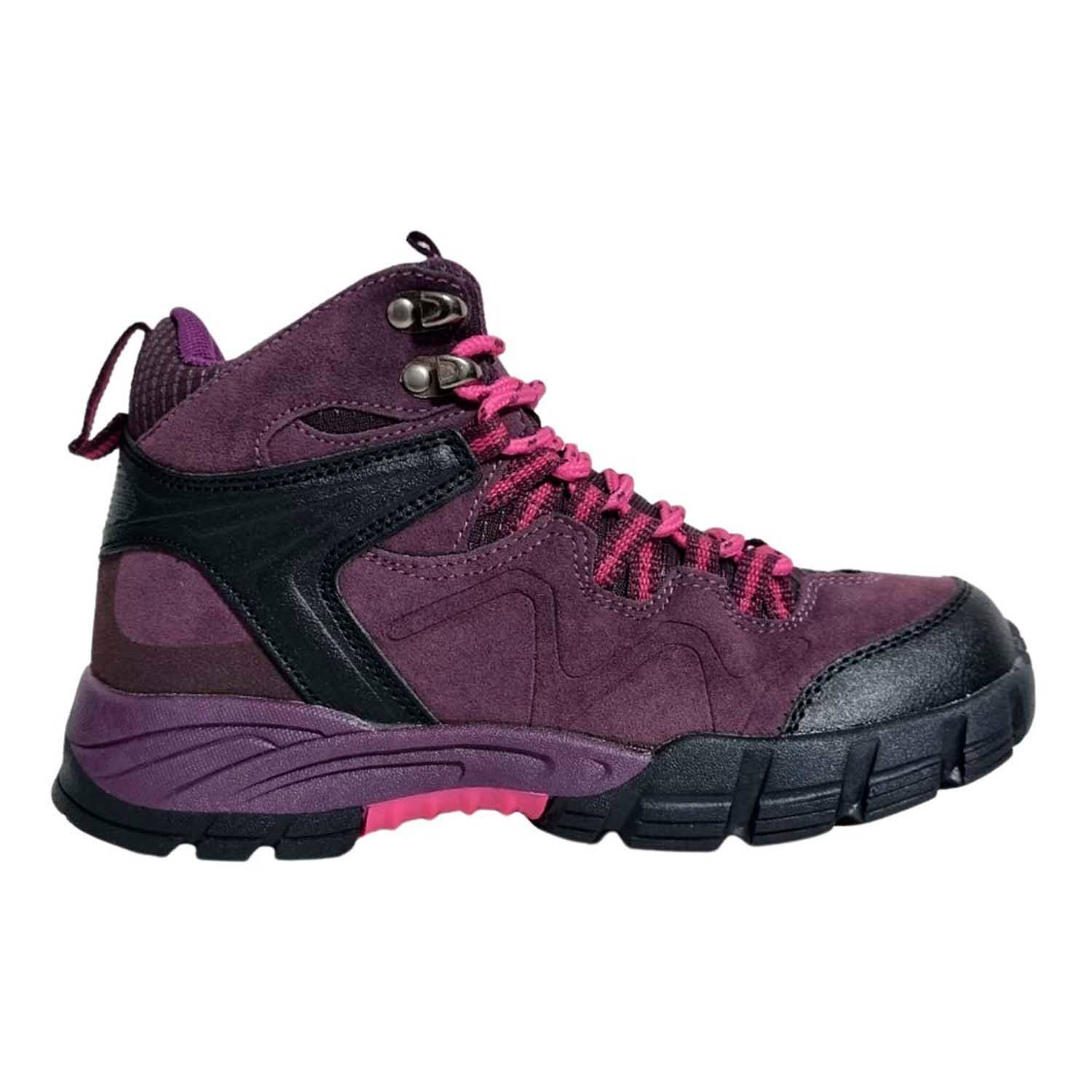 Zapatos para mujer calzado de senderismo trekking para mujeres-Violeta.  GENERICO