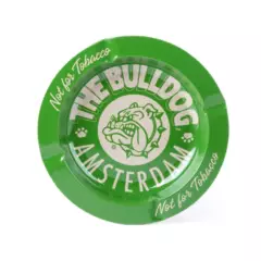 BULLDOG - Cenicero Metalico Bulldog Amsterdam Verde