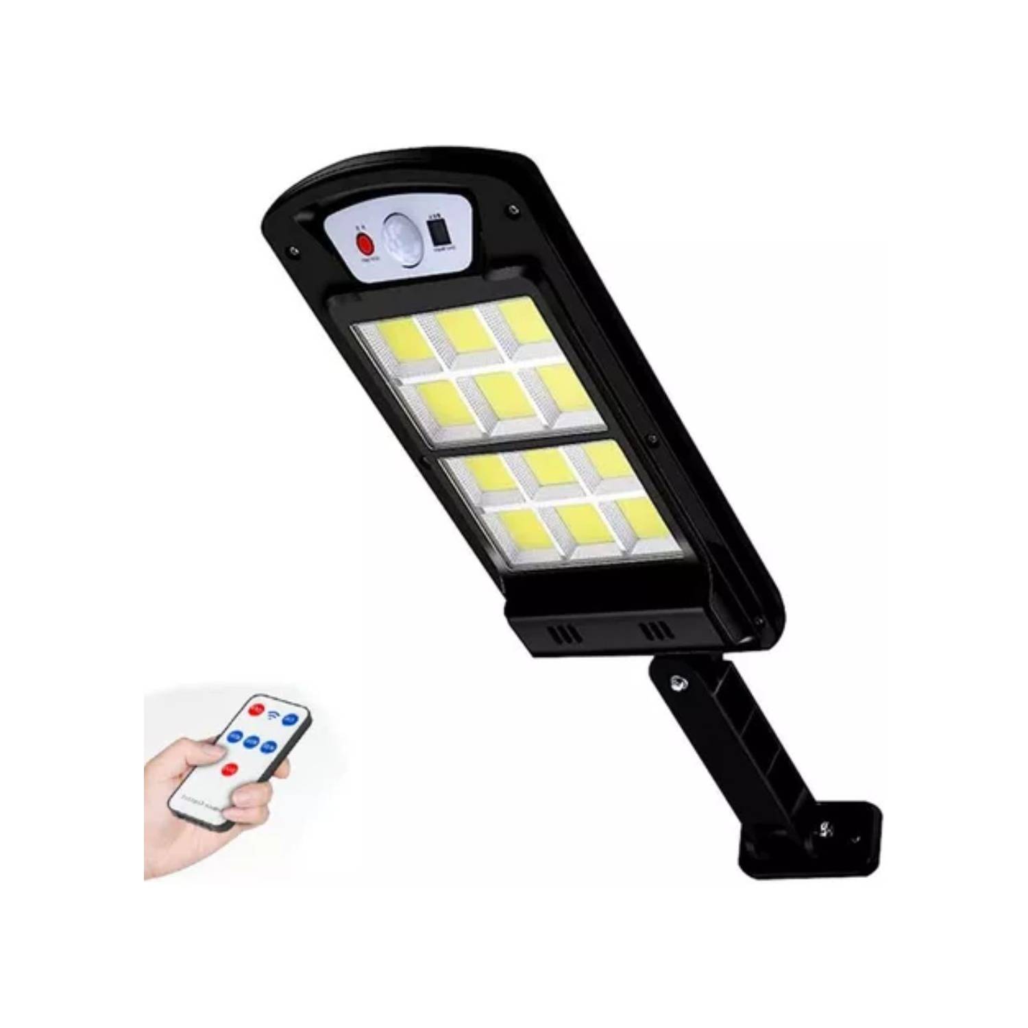 Ripley - FOCO 200W EXTERIOR SOLAR LUZ LED +SOPORTE