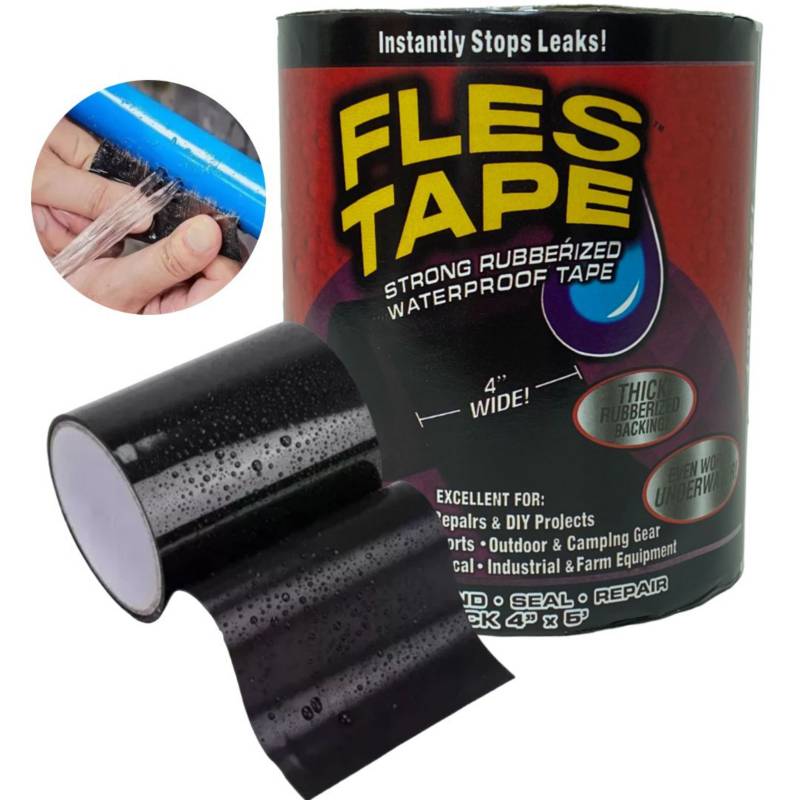 GENERICO Cinta Fles Tape Fles Seal Cinta Adhesiva Impermeable 1.5 Mts