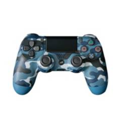 NJOY TECH - Control Gamepad Inalámbrico Njoytech Camuflado Azul Para Ps4